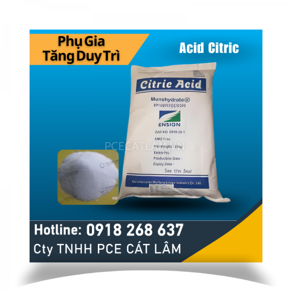 Phụ Gia Tăng Duy Trì Acid Citric